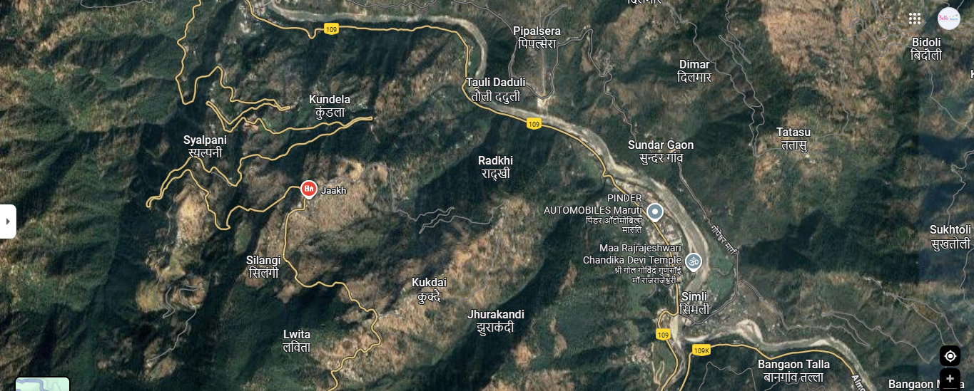 Jakh map